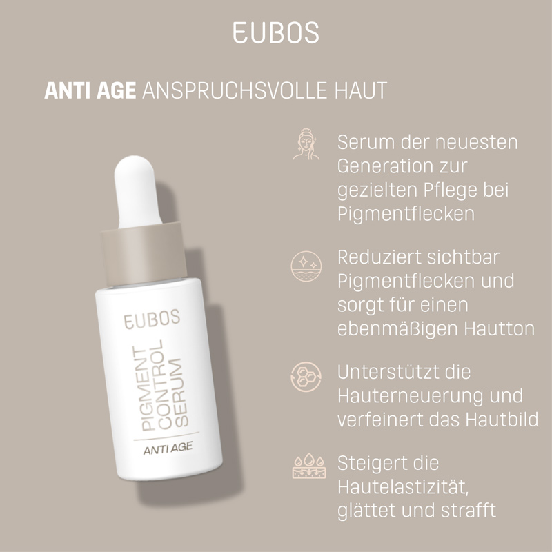EUBOS PIGMENT CONTROL SERUM ANTI AGE 30 ml Konzentrat
