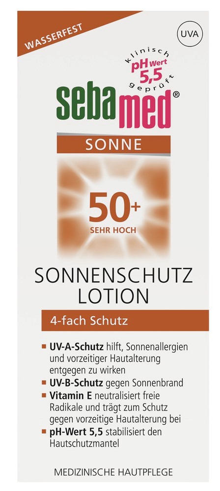 sebamed SONNENSCHUTZ LOTION LSF 50+ 150 ml Lotion