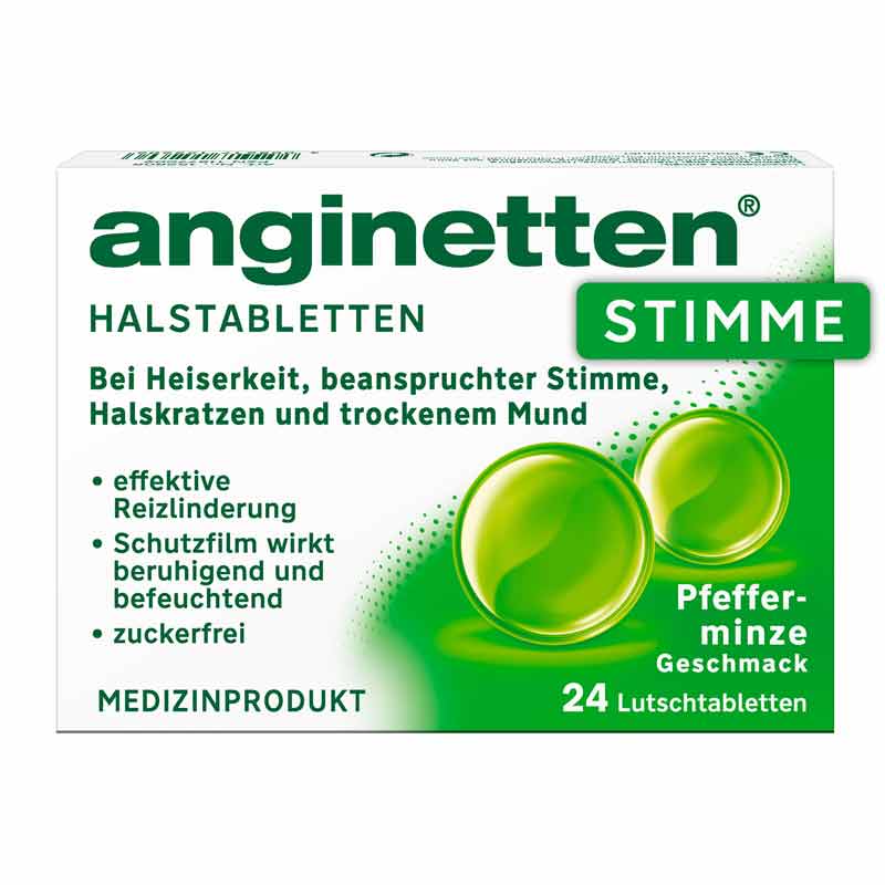 ANGINETTEN Stimme  24 St Lutschtabletten