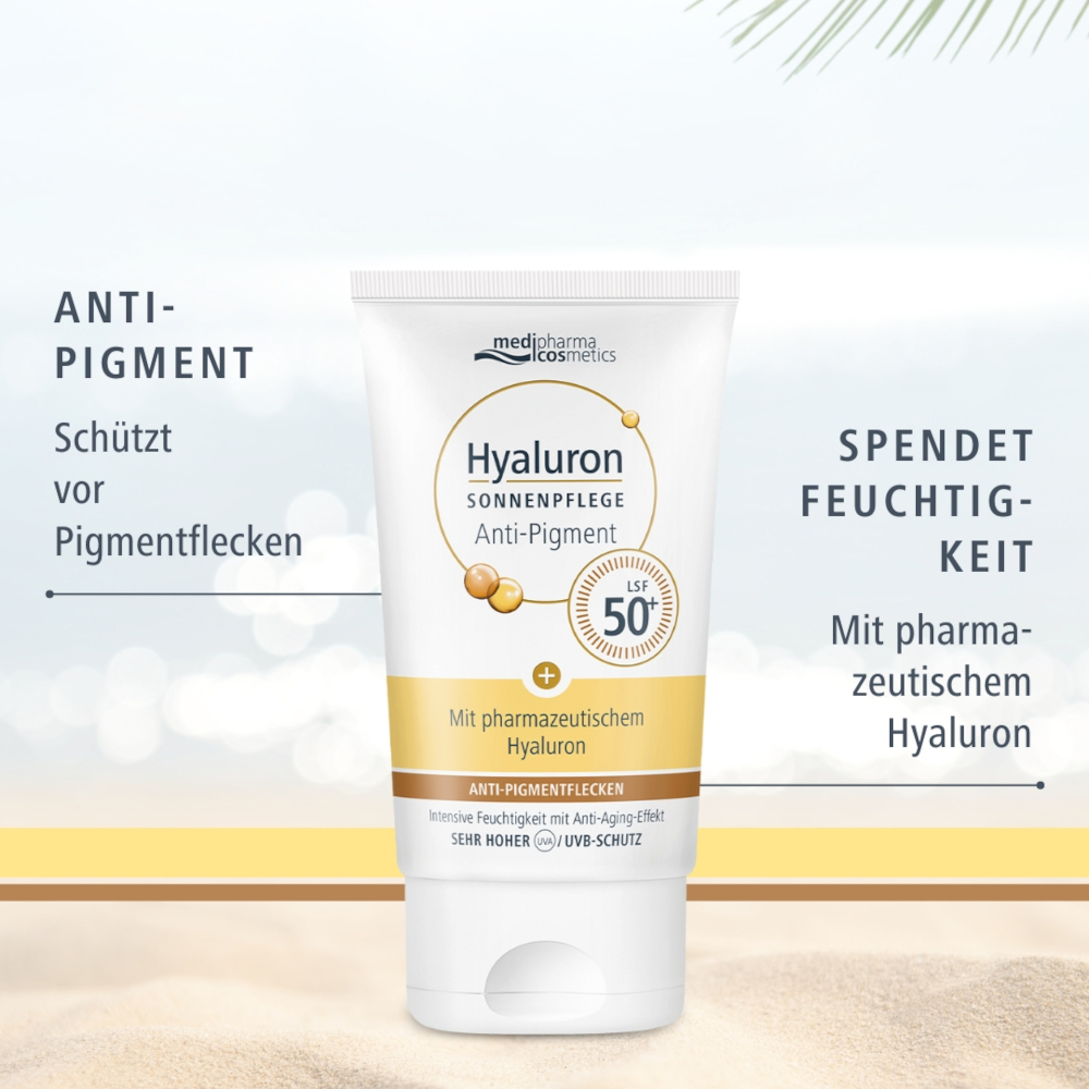 Hyaluron Sonnenpflege Anti-Pigment LSF 50+ 50 ml Creme