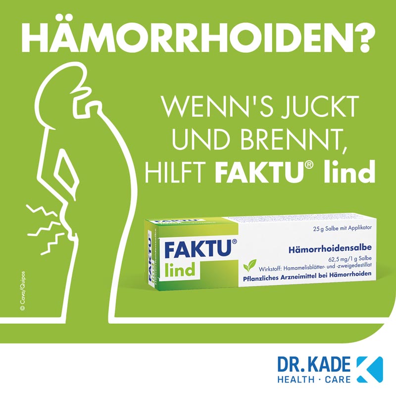 FAKTU lind Hämorrhoidensalbe 25 g Salbe