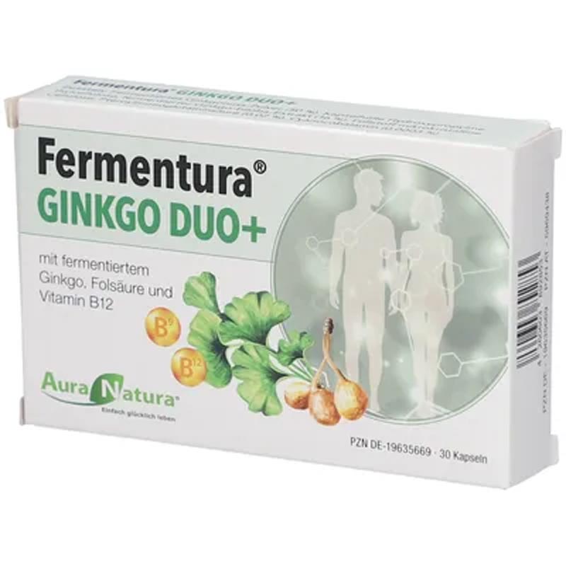 Fermentura GINKGO DUO+  30 St Kapseln