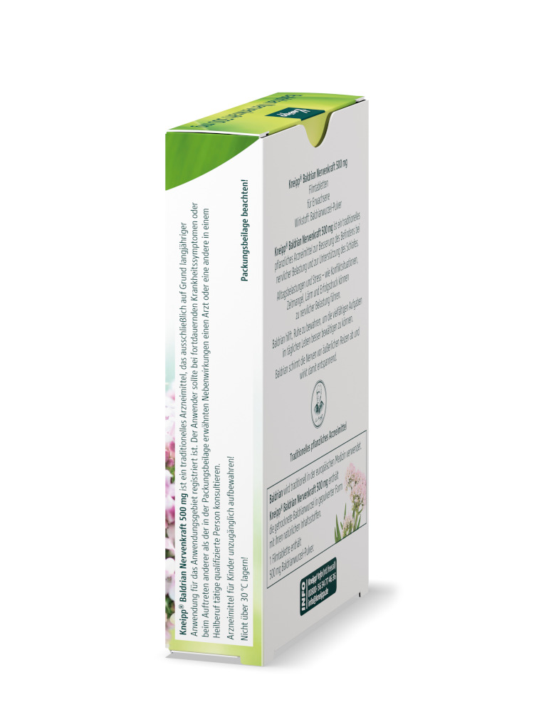 Kneipp Baldrian Nervenkraft 30 St Filmtabletten