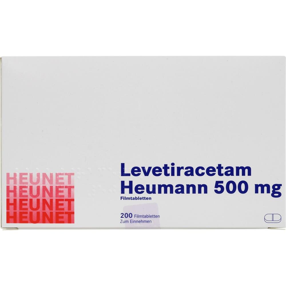 Levetiracetam Heumann 500 mg 200 St Filmtabletten