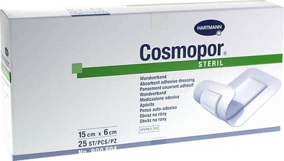 COSMOPOR steril 6x15 cm 25 St Pflaster