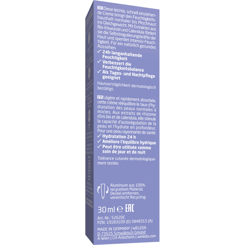 WELEDA Iris Feuchtigkeitscreme 30 ml Creme