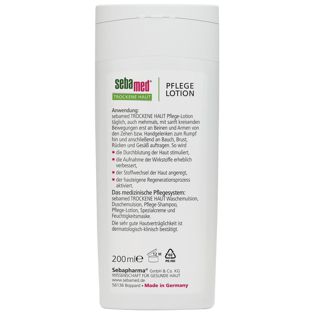 sebamed TROCKENE HAUT PFLEGE LOTION  200 ml Lotion