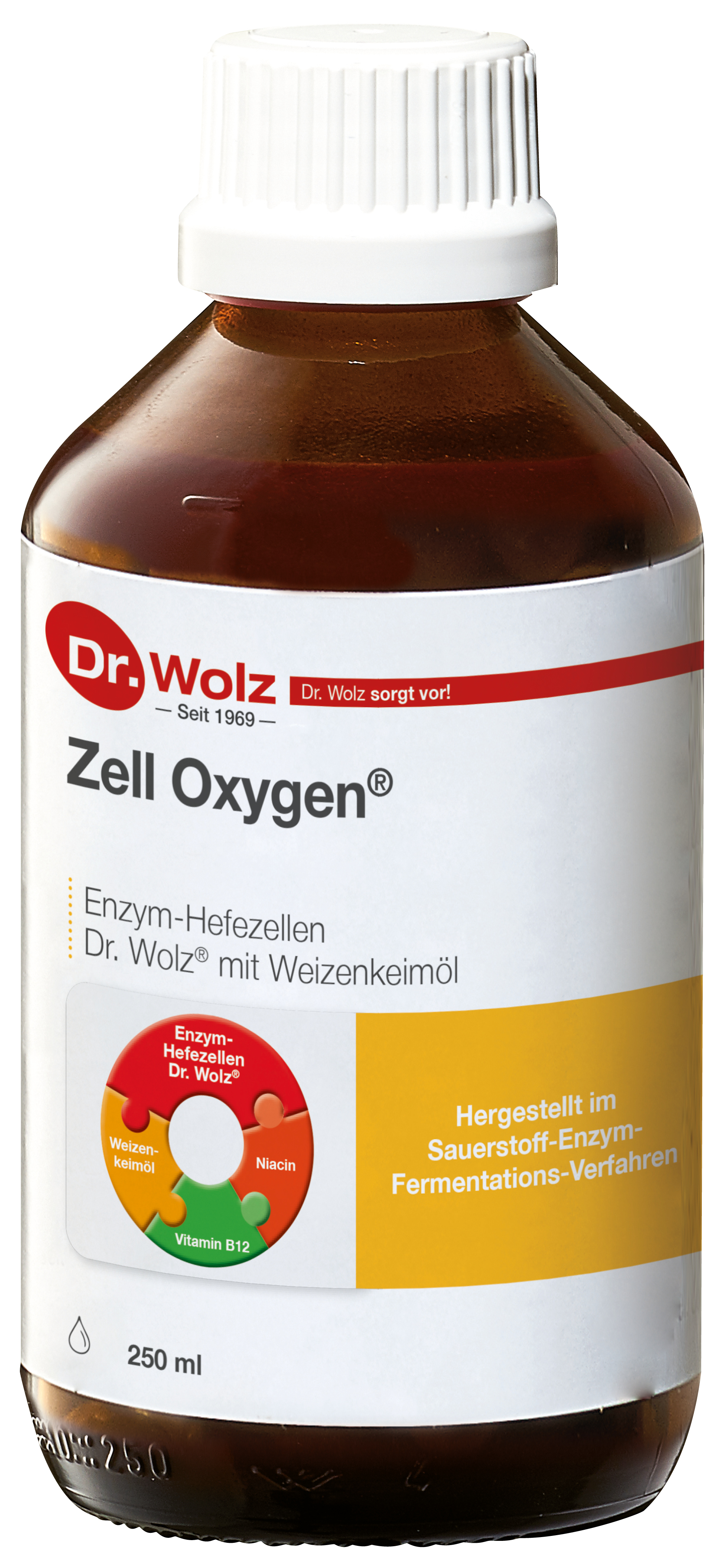 Dr. Wolz Zell Oxygen 250 ml Flüssigkeit