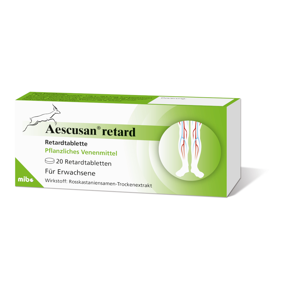 Aescusan retard 20 St Retard-Tabletten
