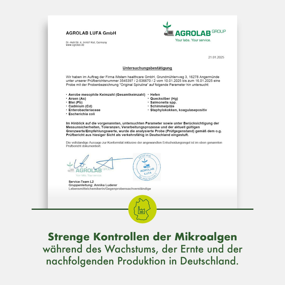 Original Spirulina  480 St Tabletten