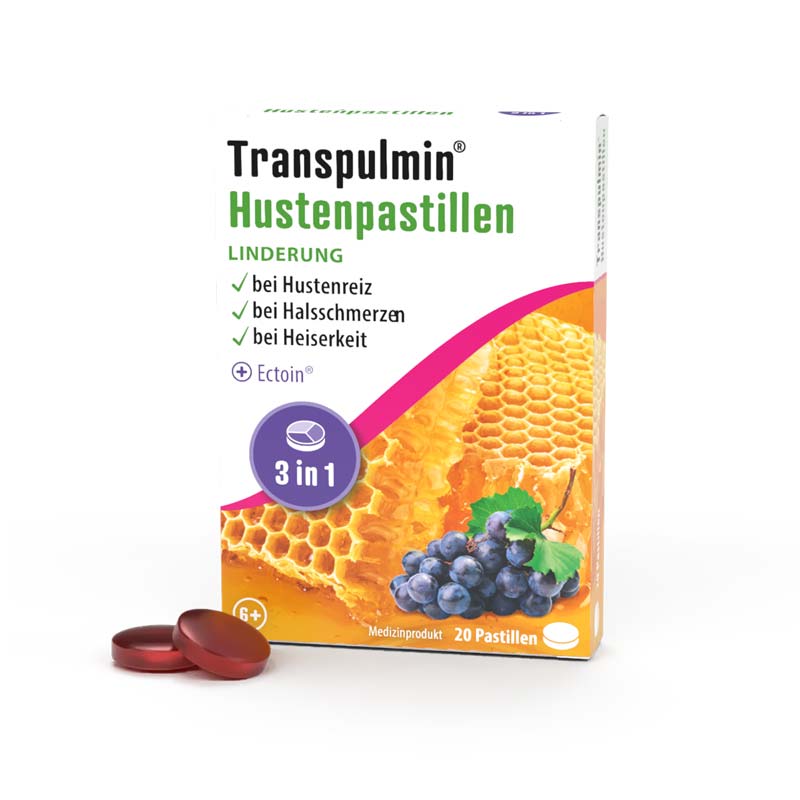Transpulmin Hustenpastillen  20 St Lutschpastillen