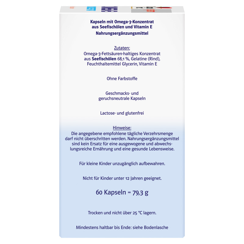 Doppelherz system OMEGA-3 KONZENTRAT  60 St Kapseln