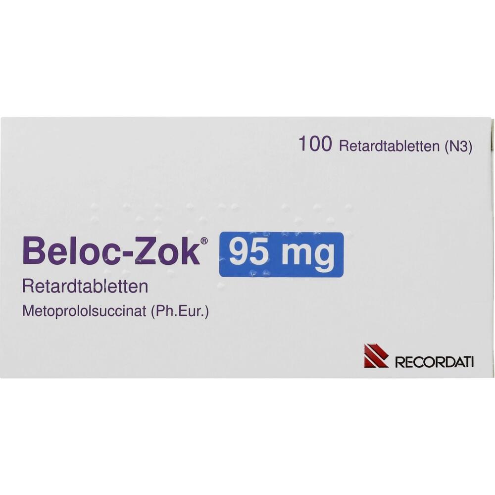 Beloc-Zok 95mg 100 St Retard-Tabletten