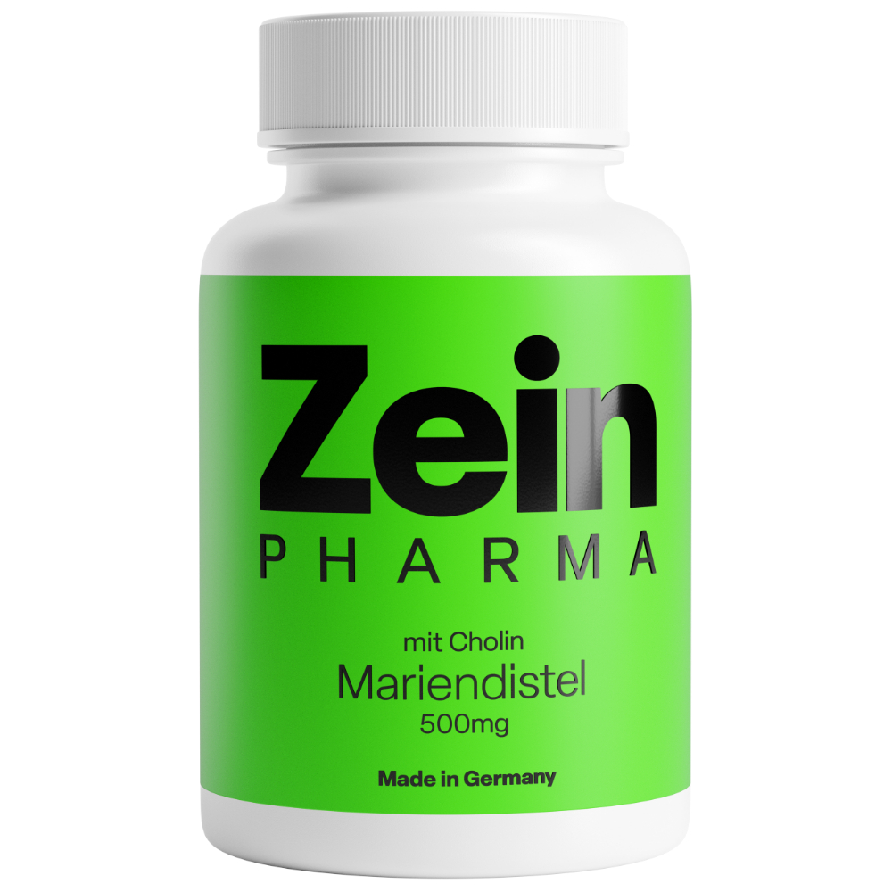 Zein Pharma Mariendistel + Cholin 500 mg 100 St Kapseln