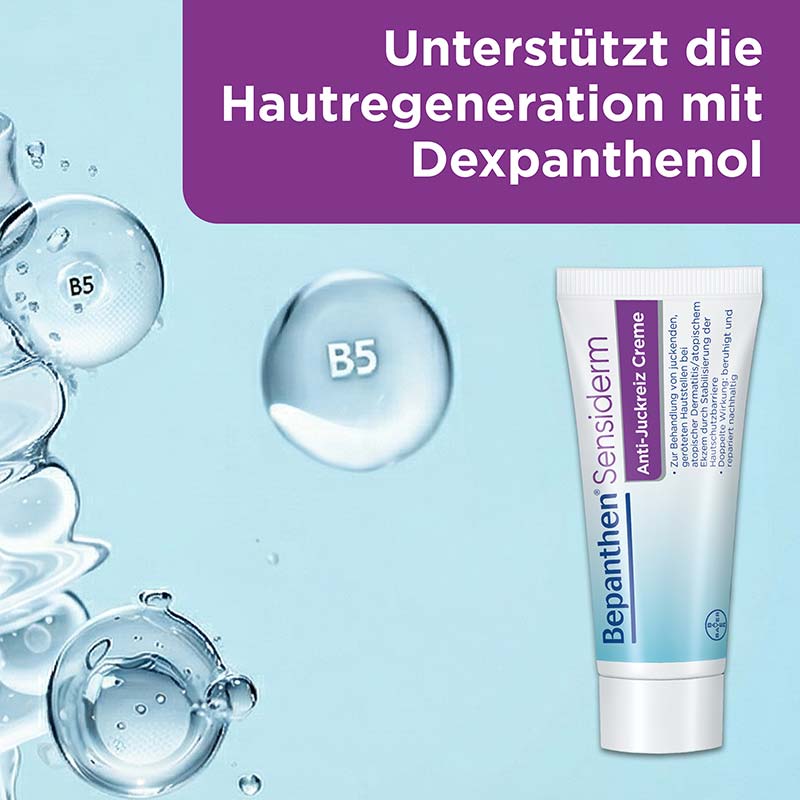 Bepanthen Sensiderm Anti-Juckreiz-Creme 50 g Creme