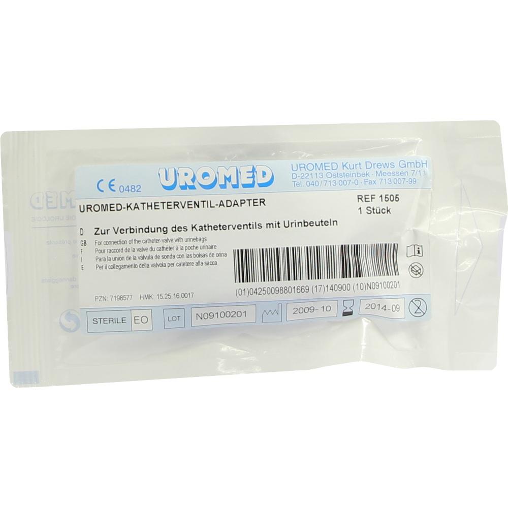 UROMED Adapter für Katheterventil 1505 1 St
