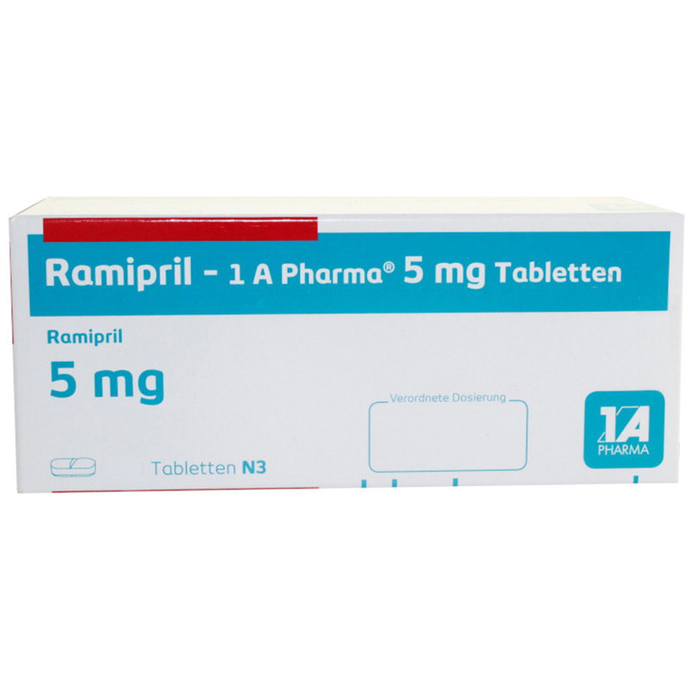 Ramipril-1 A Pharma 5mg 20 St Tabletten