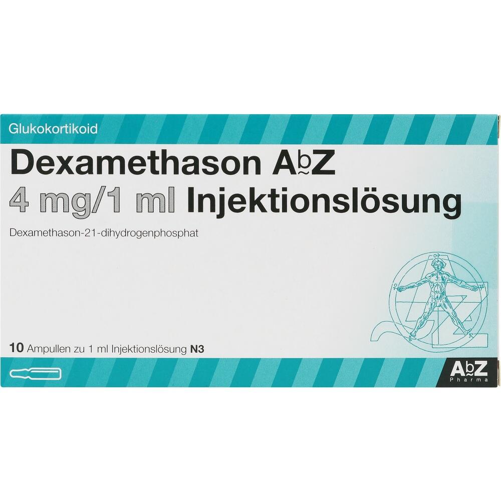 DEXAMETHASON AbZ 4 mg/1 ml Injektionslösung 10 St Ampullen