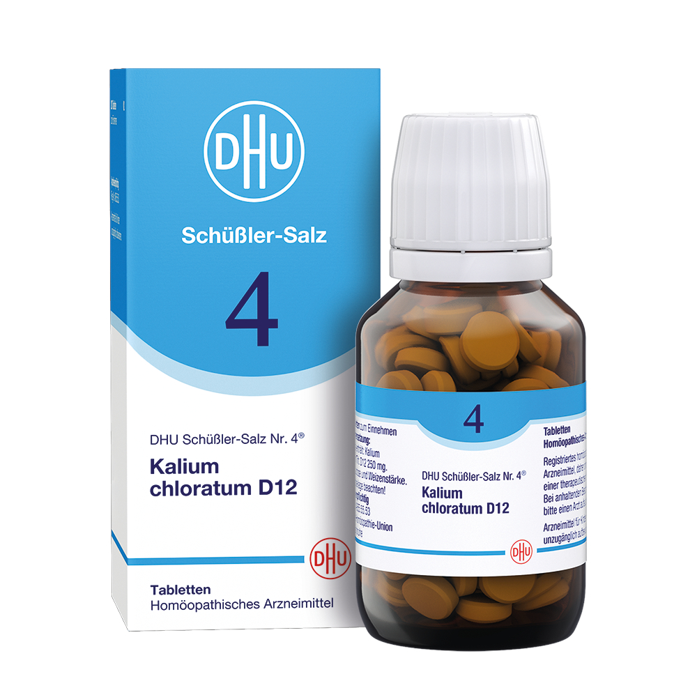 DHU Schüßler-Salz Nr. 4 Kalium chloratum D12 200 St Tabletten