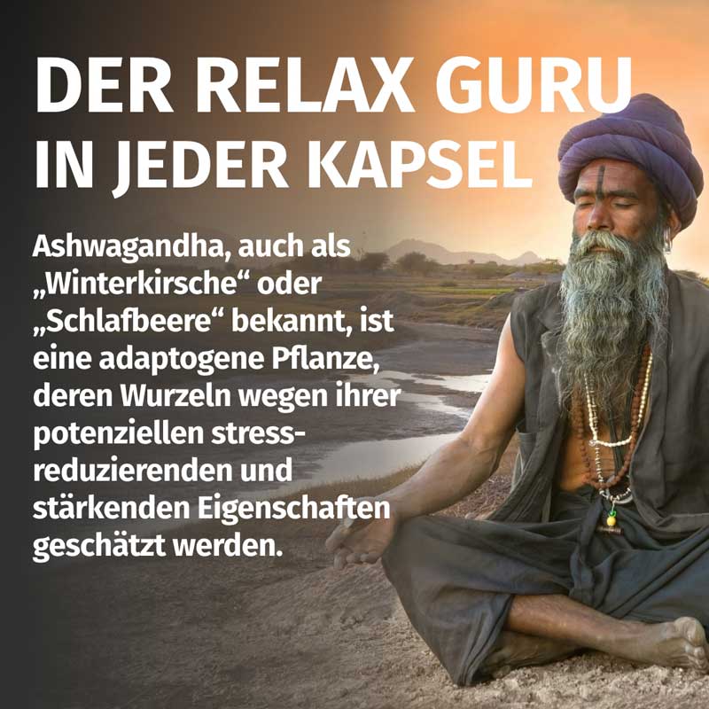 GREEN NATURALS ASHWAGANDHA 180 St Kapseln