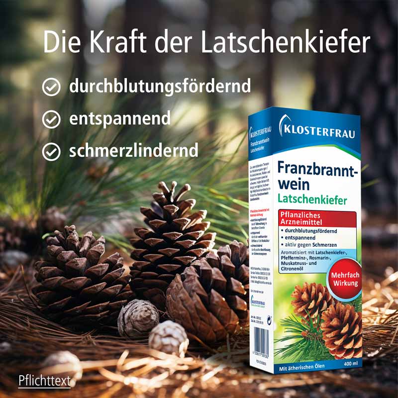 Klosterfrau Franzbranntwein Latschenkiefer 400 ml Franzbranntwein
