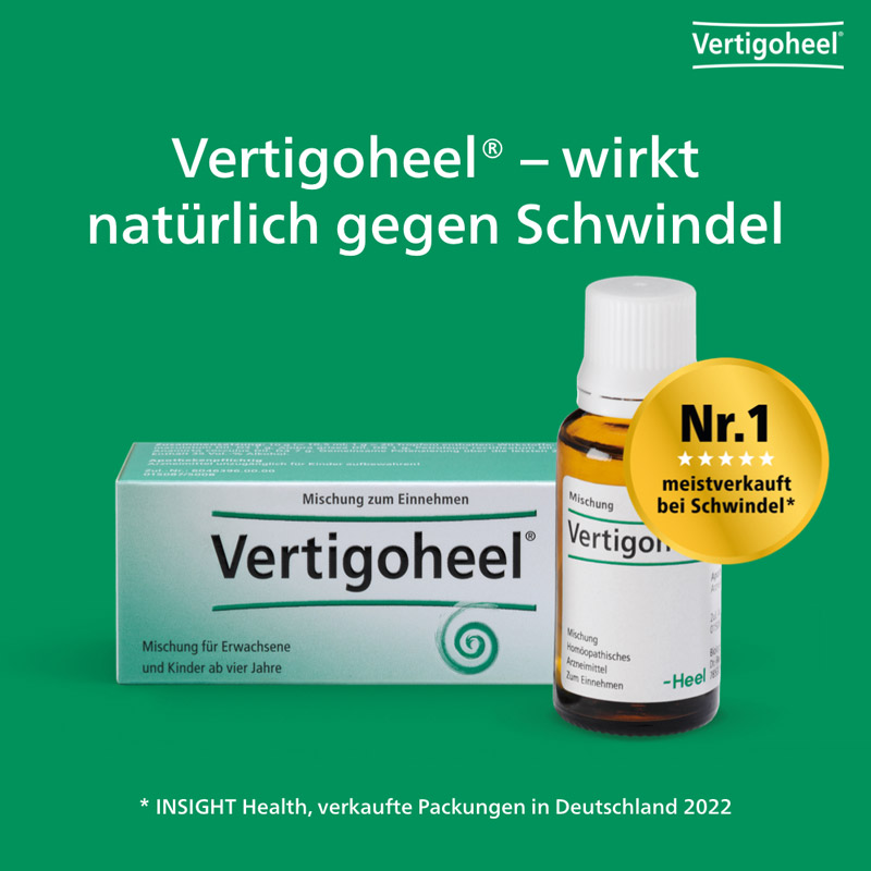 Vertigoheel bei Schwindelzuständen 30 ml Tropfen