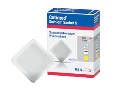 SORBION Cutimed Sachet S Wundauflage 20x20 cm 24 St Pflaster