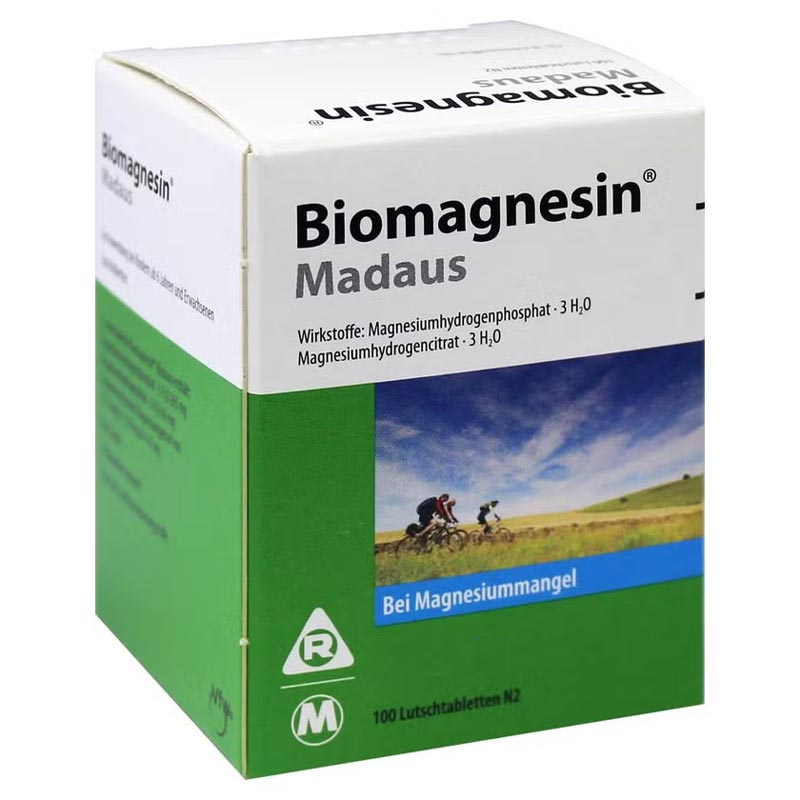 BIOMAGNESIN Madaus  100 St Lutschtabletten