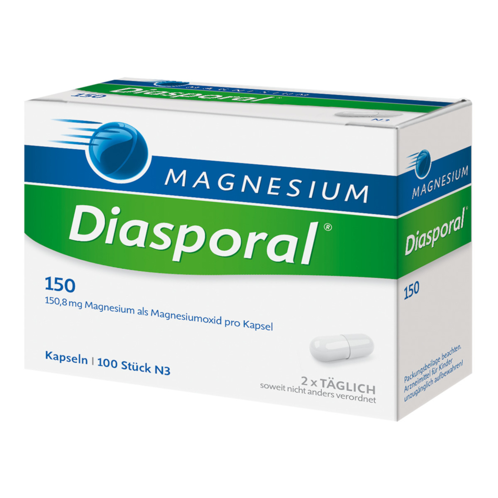MAGNESIUM Diasporal 150 100 St Kapseln