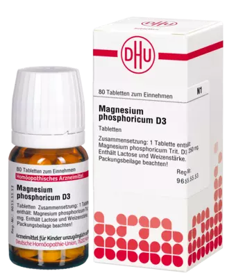 MAGNESIUM PHOSPHORICUM D 3 Tabletten 80 St Tabletten