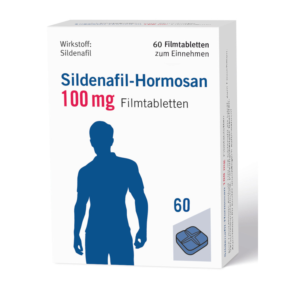 Sildenafil-Hormosan 100 mg 60 St Filmtabletten
