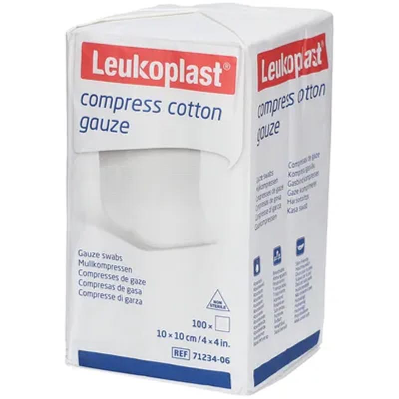 Leukoplast Kompressen 10x10cm 12-fach 100 St Kompressen