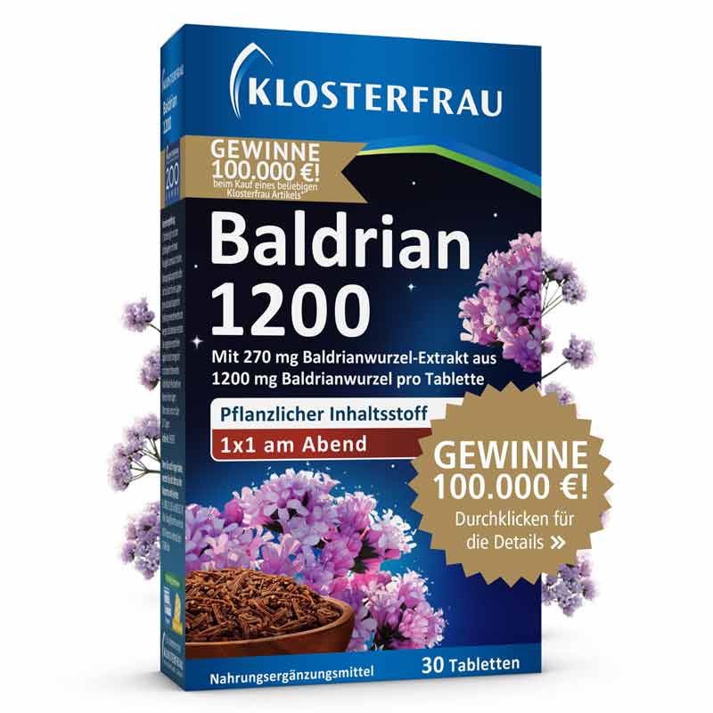 KLOSTERFRAU Baldrian 1200 30 St Tabletten