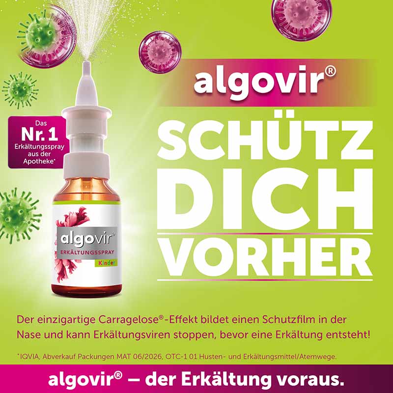 algovir ERKÄLTUNGSSPRAY Kinder 20 ml Spray