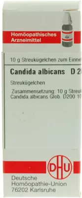 CANDIDA albicans D 200 Globuli 10 g Globuli