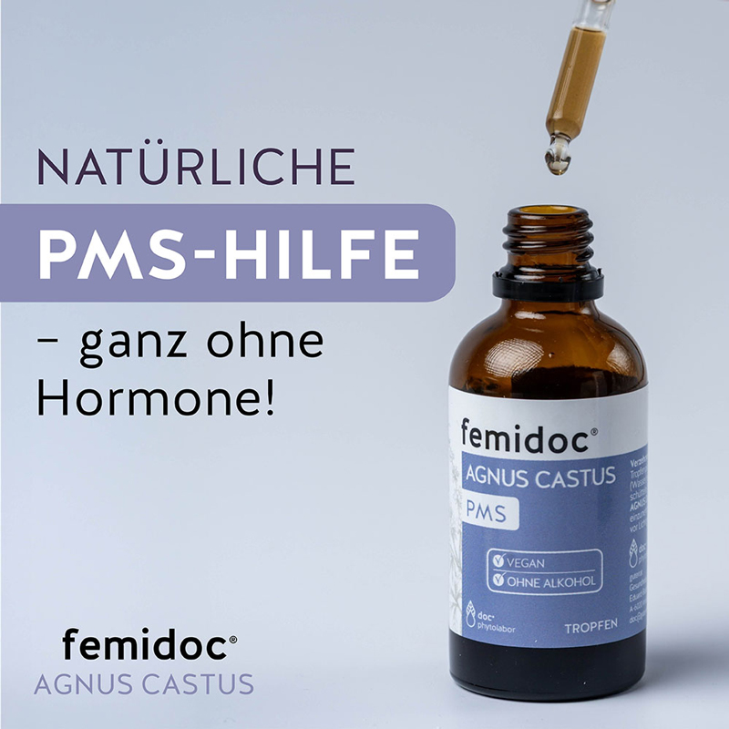 femidoc AGNUS CASTUS PMS TROPFEN 50 ml Tropfen zum Einnehmen