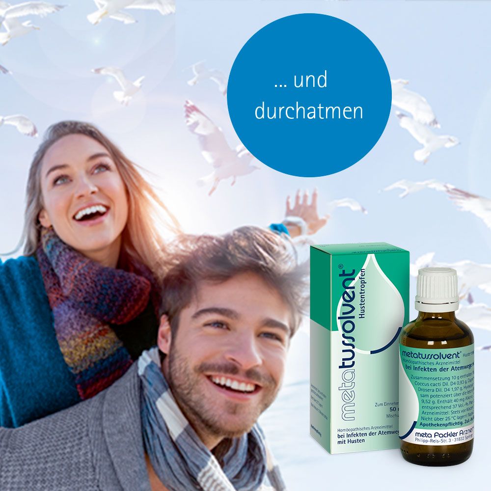 Metatussolvent Hustentropfen 50 ml Mischung