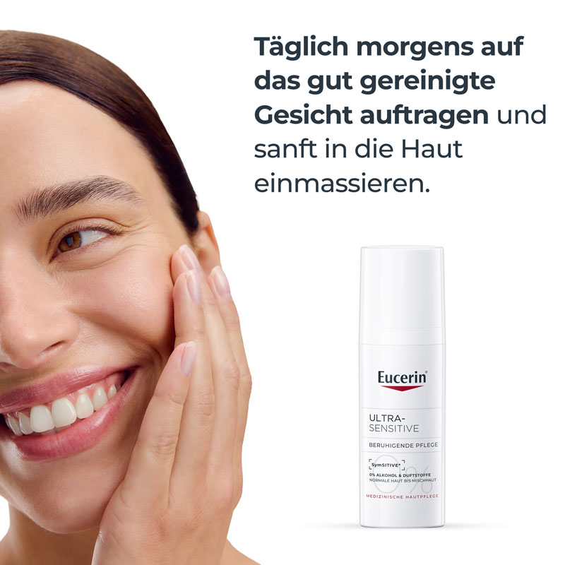 Eucerin UltraSensitive Beruhigende Pflege für normale Haut bis Mischhaut Creme 50 ml Creme