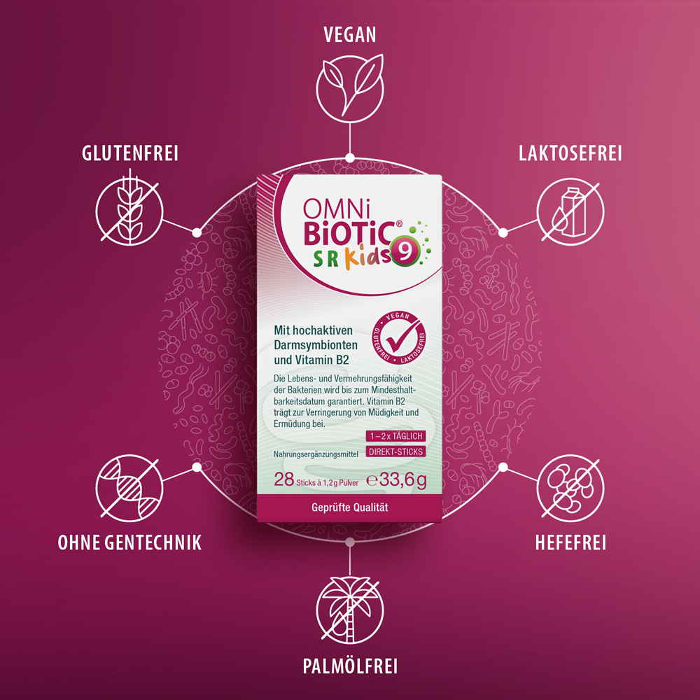 OMNi BiOTiC 9 SR kids  28 St Pulver