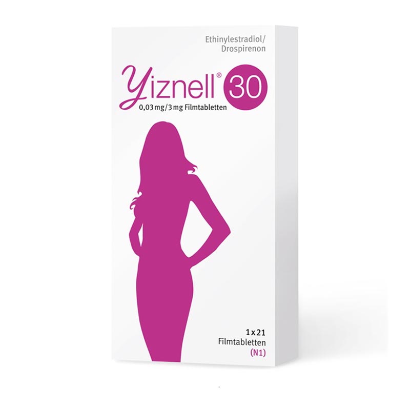Yiznell 30 0,03mg/3mg 1X21 St Filmtabletten