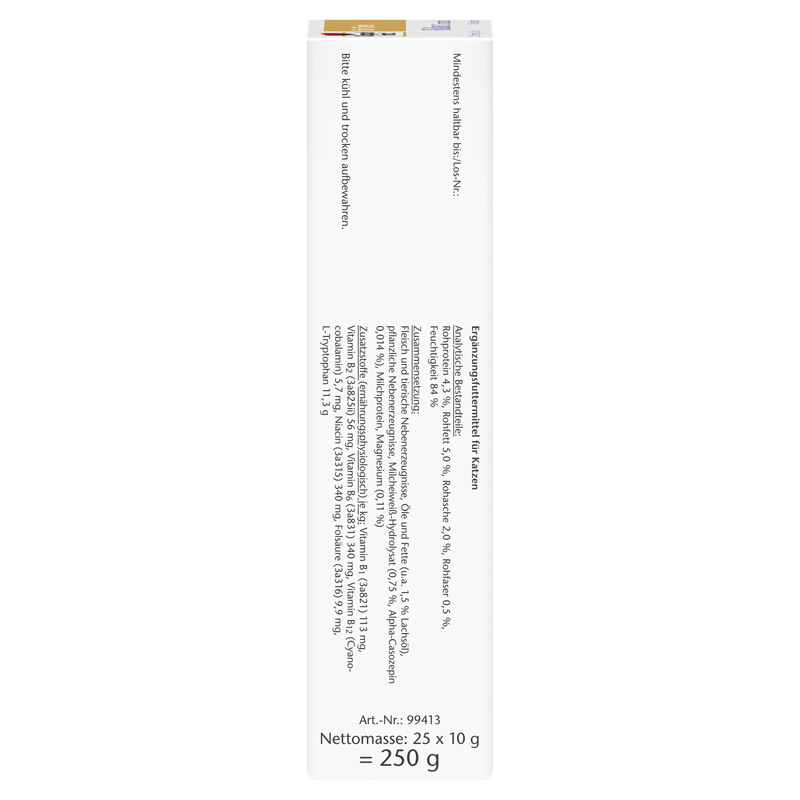 Doppelherz für Tiere Relax Complex für Katzen 25X10 g Paste
