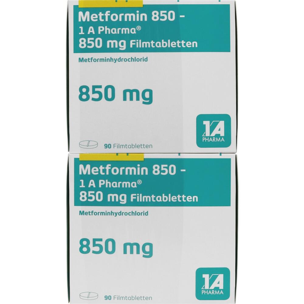 Metformin 850-1 A Pharma 180 St Filmtabletten