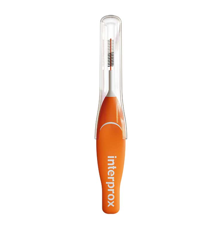 INTERPROX reg super micro orange Interdentalb.Blis 6 St Zahnbürste