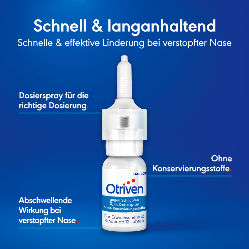 Otriven gegen Schnupfen Erwachsene 10 ml Dosierspray