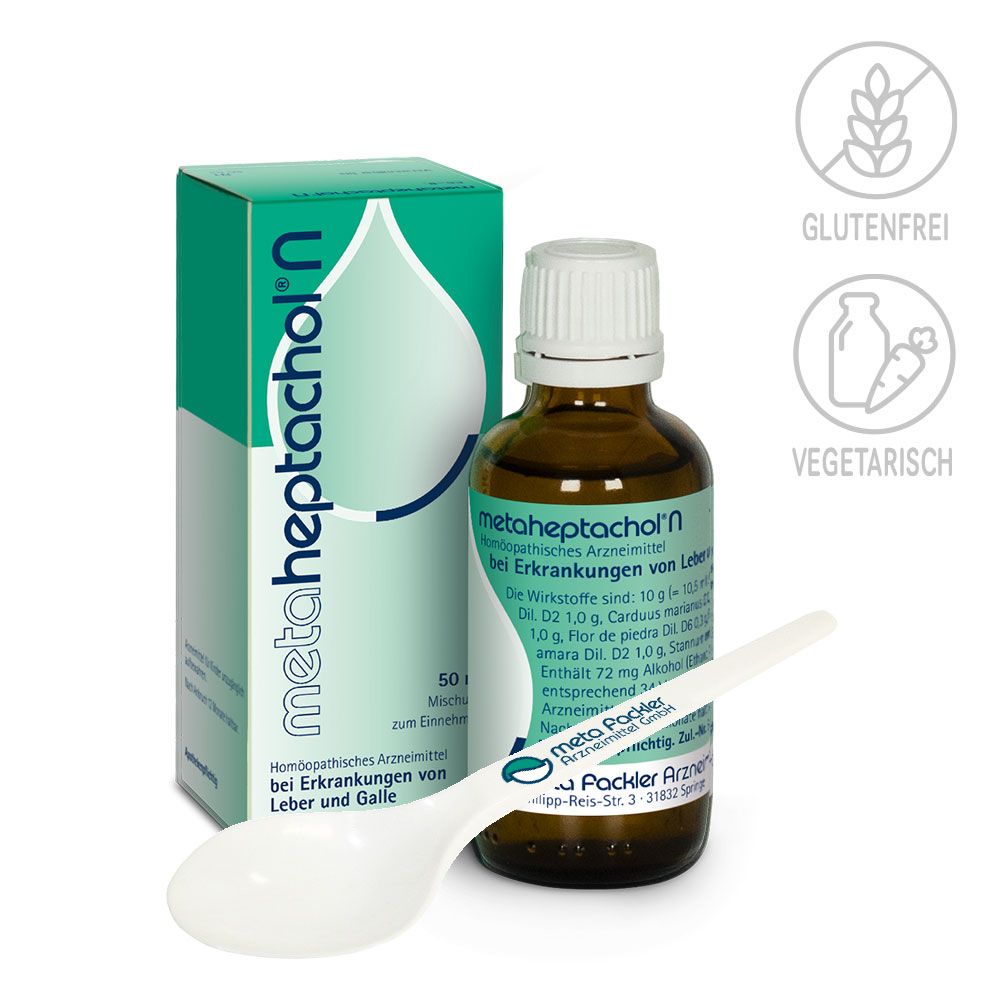 METAHEPTACHOL N Tropfen zum Einnehmen 100 ml Mischung