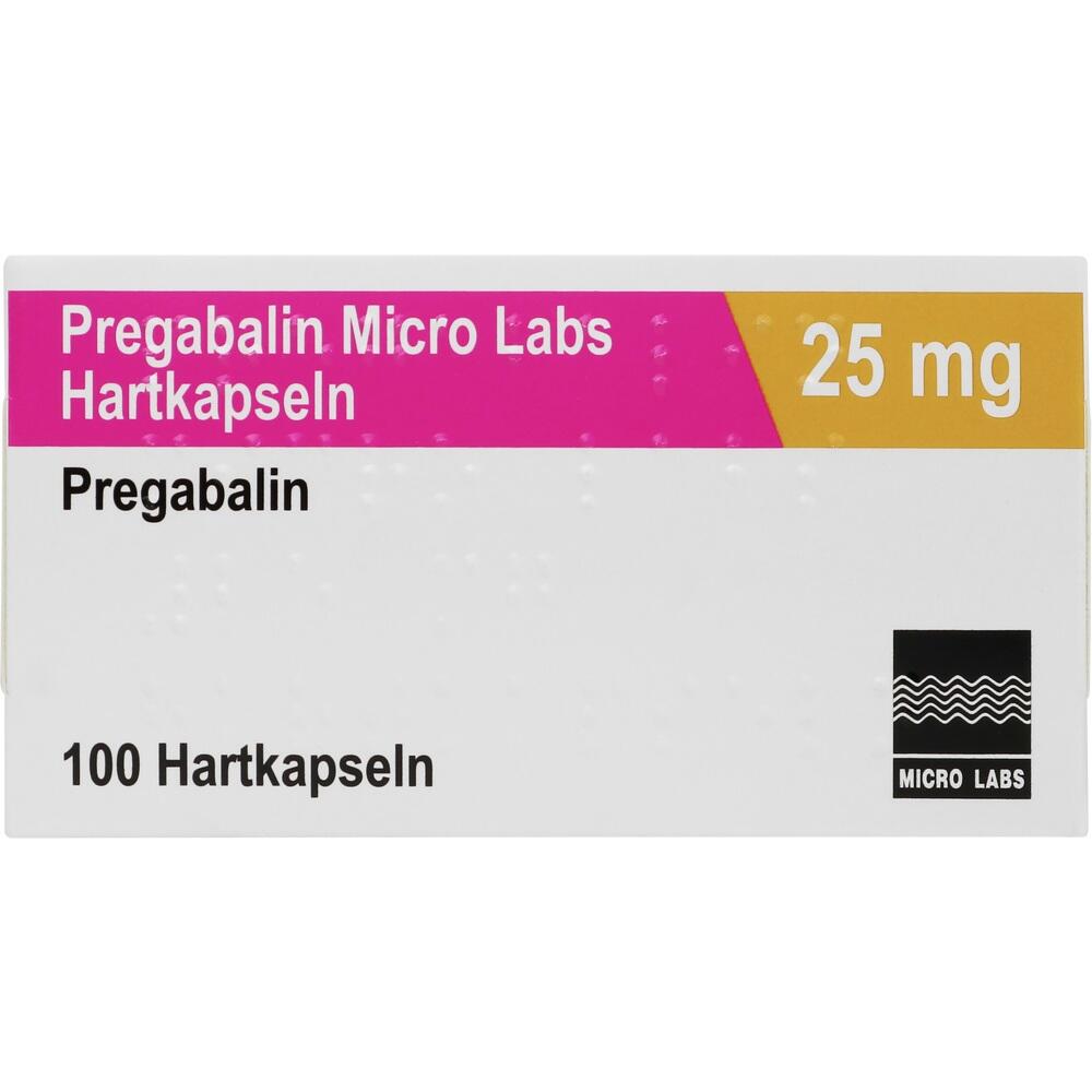 Pregabalin Micro Labs 25 mg 100 St Hartkapseln