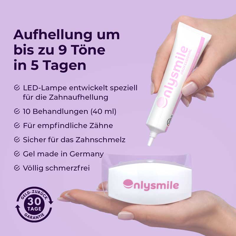 ZAHNAUFHELLUNGSSYSTEM - TEETH WHITENING SYSTEM 1 St Kombipackung