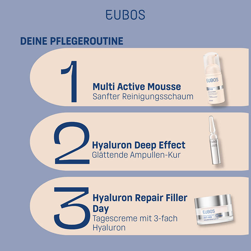 EUBOS ANTI AGE HYALURON REPAIR FILLER DAY 50 ml Creme