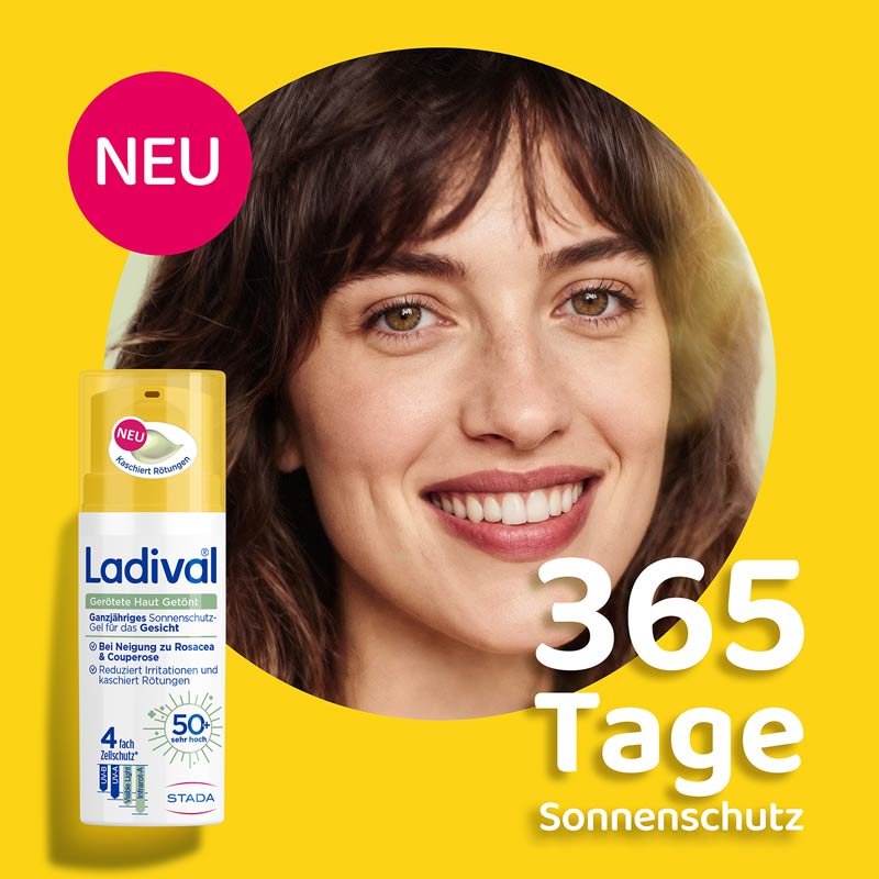 Ladival Gerötete Haut Getönt 50+ 50 ml Gel