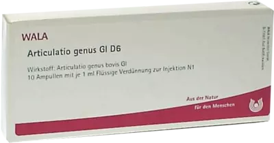 Articulatio genus Gl D6 Ampullen 10X1 ml Ampullen